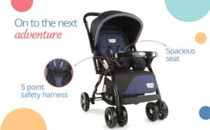 LuvLap Galaxy Baby Stroller /Pram